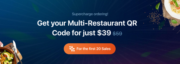 ScanEats - QR Code Multi-Restaurant Menu Maker and Table Ordering System with POS Web and App - 3