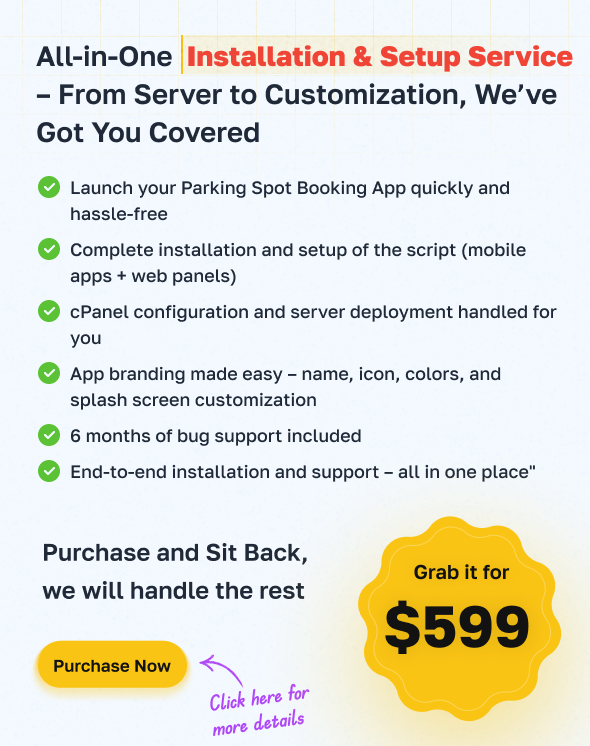 ParkMePRO - Flutter Complete Car Parking App with Owner and WatchMan app - 2